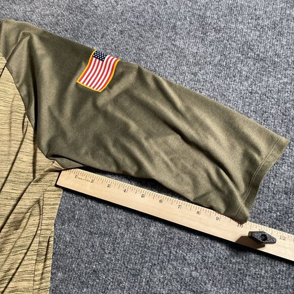 New England Patriots Mens 2XL On Field Raglan Sleeve Salute to Service Shirt - Picture 9 of 9